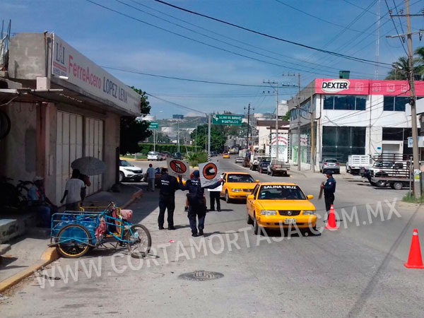 En Salina Cruz, implementan operativo cinturón seguro y el uso del ...