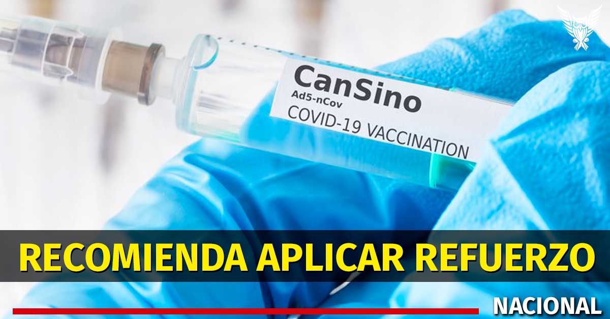 CanSino recomienda aplicar refuerzo de su vacuna anticovid tras 6 meses de primera dosis