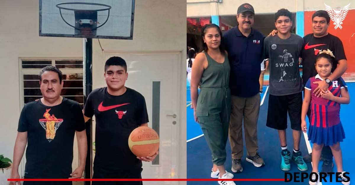 Emiliano basquetbolista juchiteco becado por Instituto Madero de Puebla